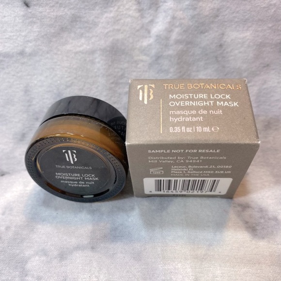 True Botanicals Skincare Set-Grey Bag,Night Mask,Eye Cream&Cleansing Balm3pc-NEW - Picture 4 of 10